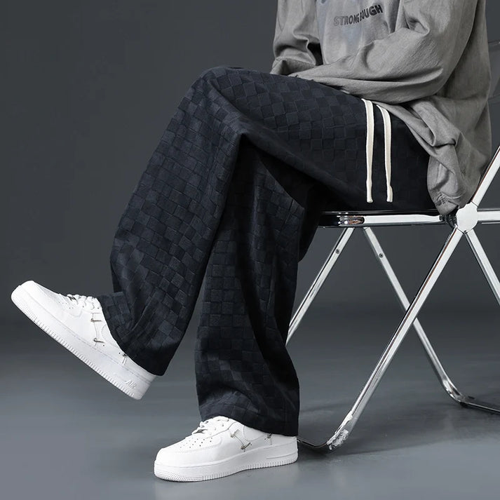 GR | Stylische Jogginghose Mit Karomuster