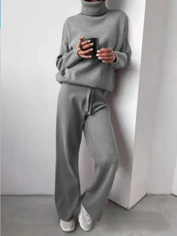 GR - Turtleneck Long Sleeve Knit Set