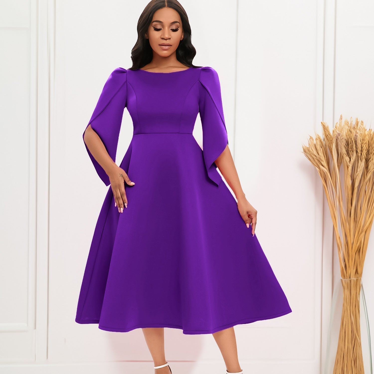 GR - Luxurious ball gowns with bell sleeves