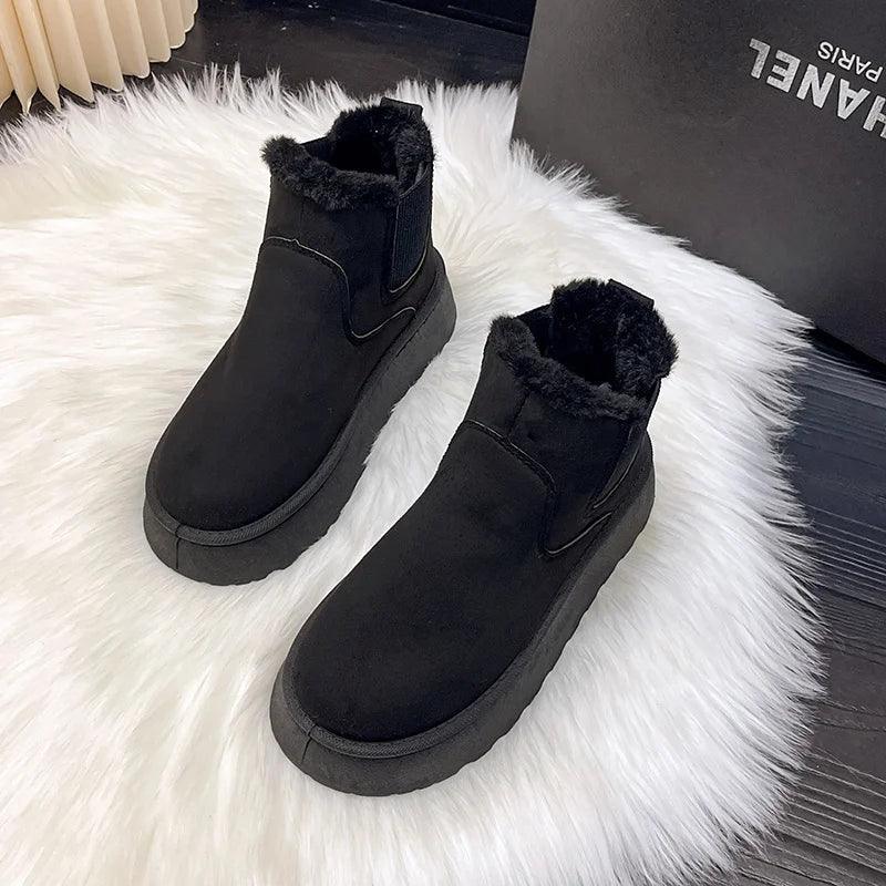 GR | Cozy Warm Women's Ankle Boots