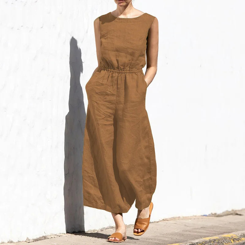 GR | Cotton Linen Overall Design