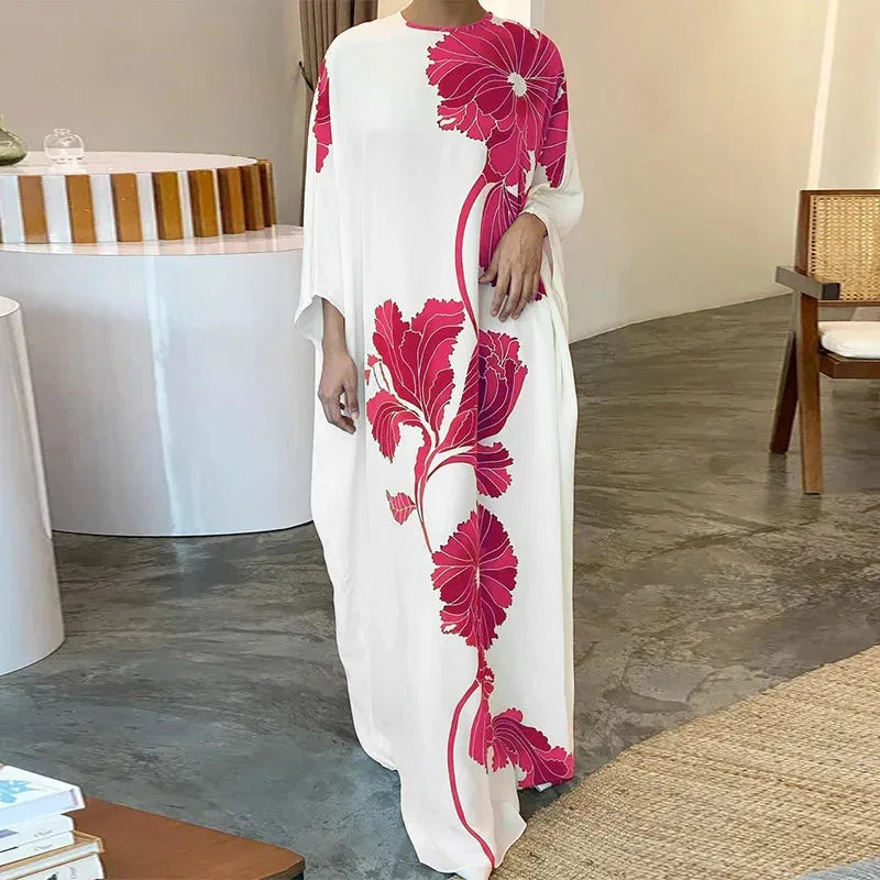 GR | Modisches Kleid mit Floralprint