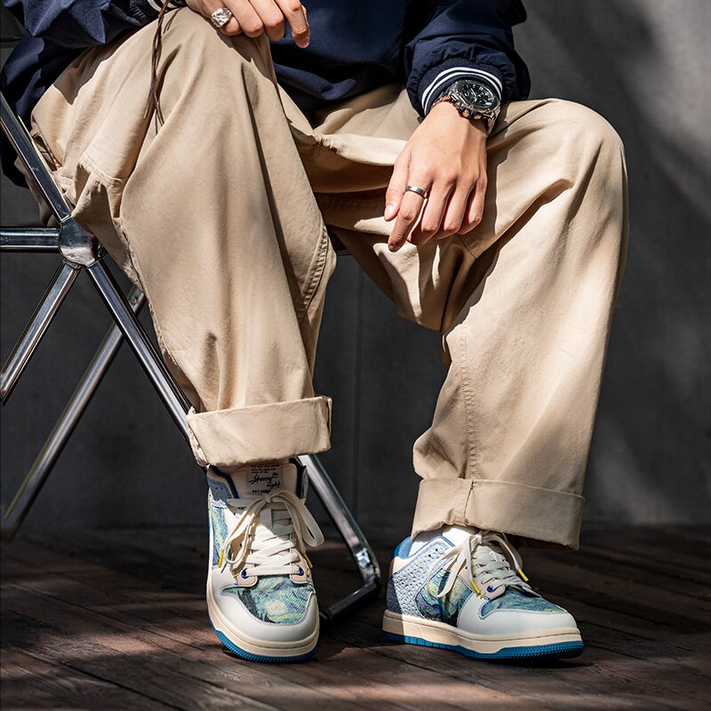 GR | Gogh Starry Night Inspired Sneakers