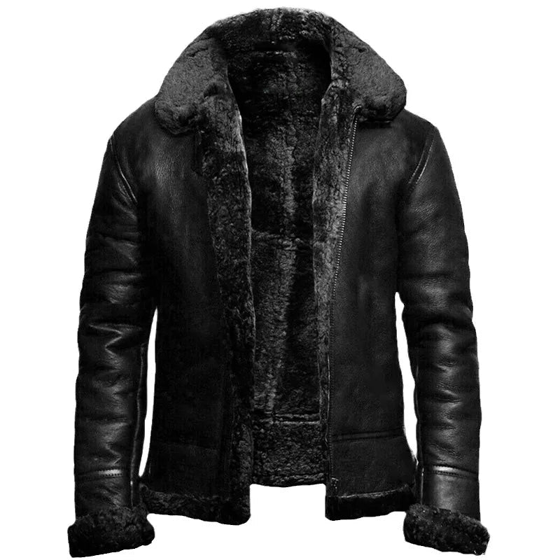GR | Stylish lambskin bomber jacket
