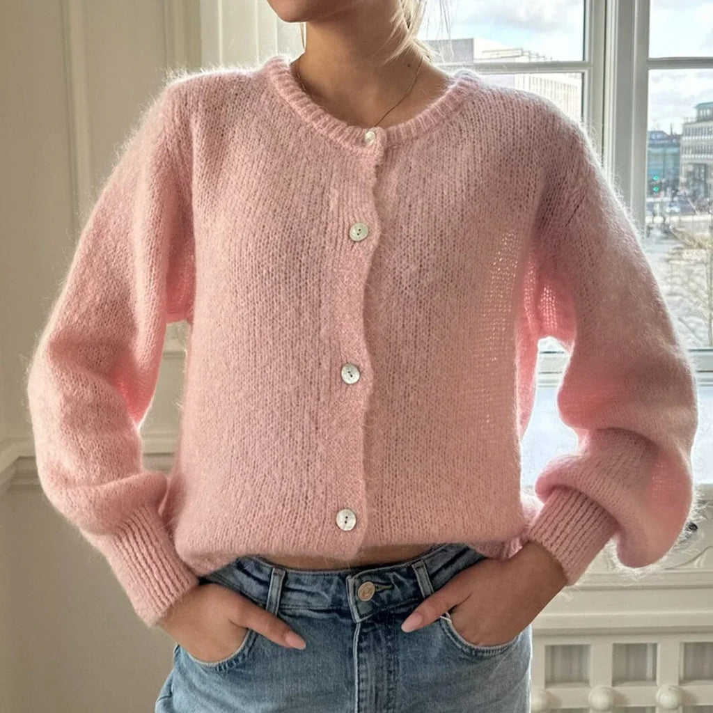 GR | Long-sleeved knit cardigan