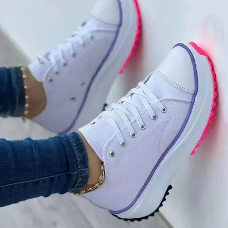 GR | Canvas Sneakers Casual Lace-up Shoes