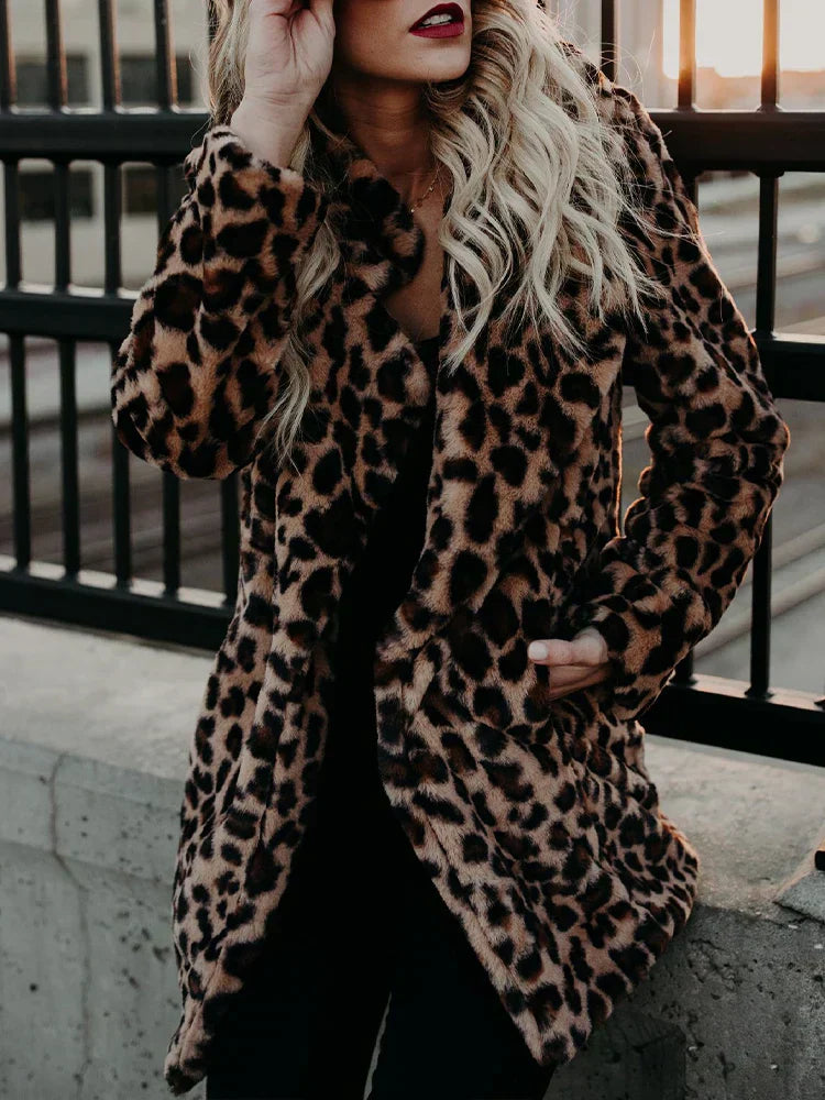 GR - Leopard print coat