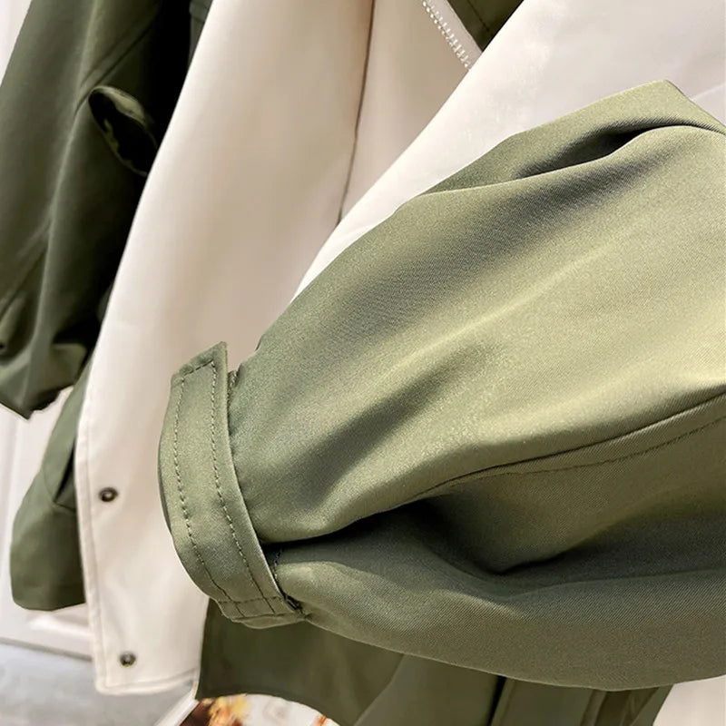 GR | Stylish waterproof trench coat 