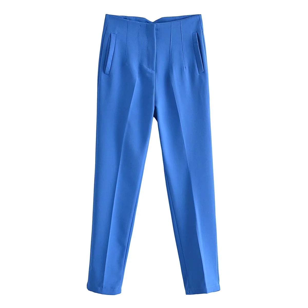 GR Vintage Hose mit geradem Reißverschluss und erhöhter Taille
