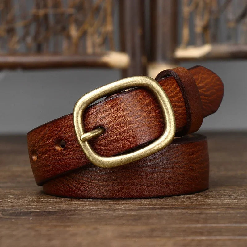 GR | Women's leather belt with a stylish look