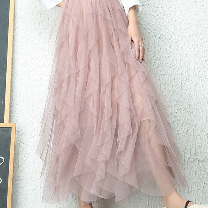 GR High Waist Pleated Skirt