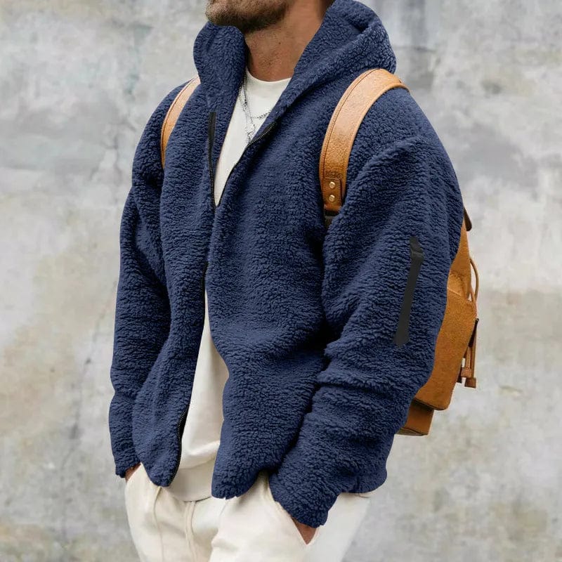 GR | Sherpa vest made of velour 