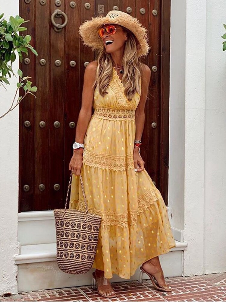 GR | Boho Style Dress