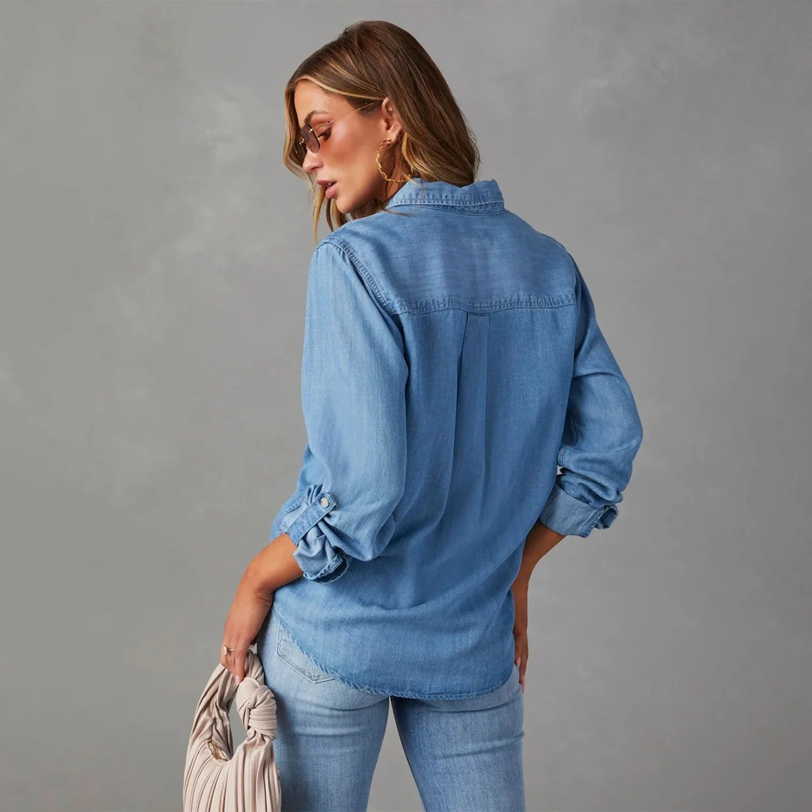 GR | Leichte Denim Hemden