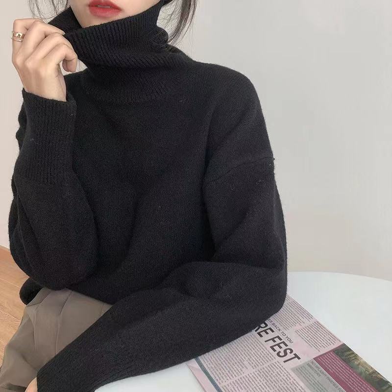 GR | Stylish Autumn Classic Turtleneck Sweaters for Women