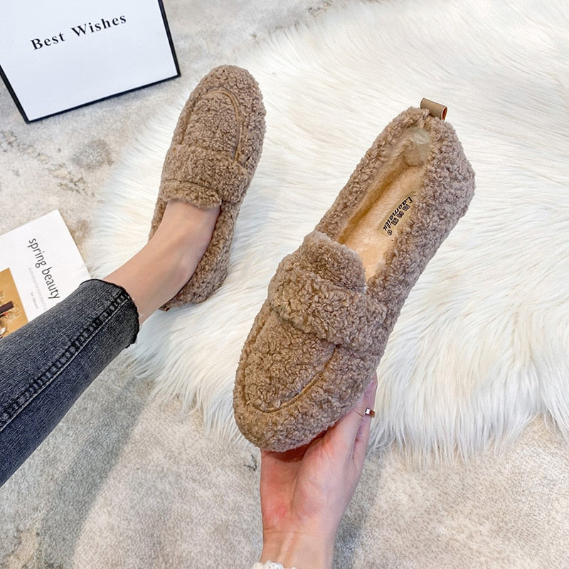 GR | Comfortable plush slippers/shoes 