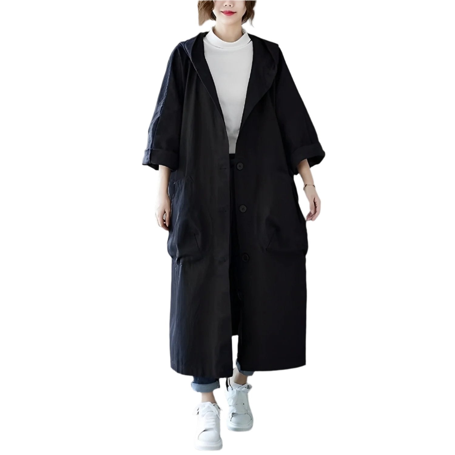GR | Oversized Windbreaker with Pockets