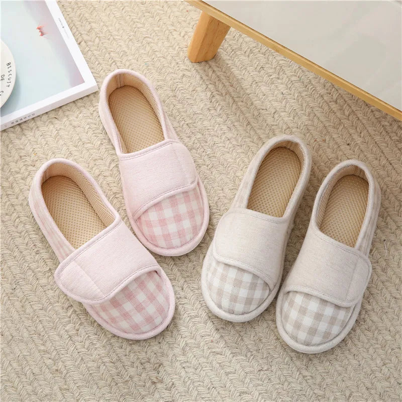 GR | Women's Diabetic Slippers with Adjustable Closure
