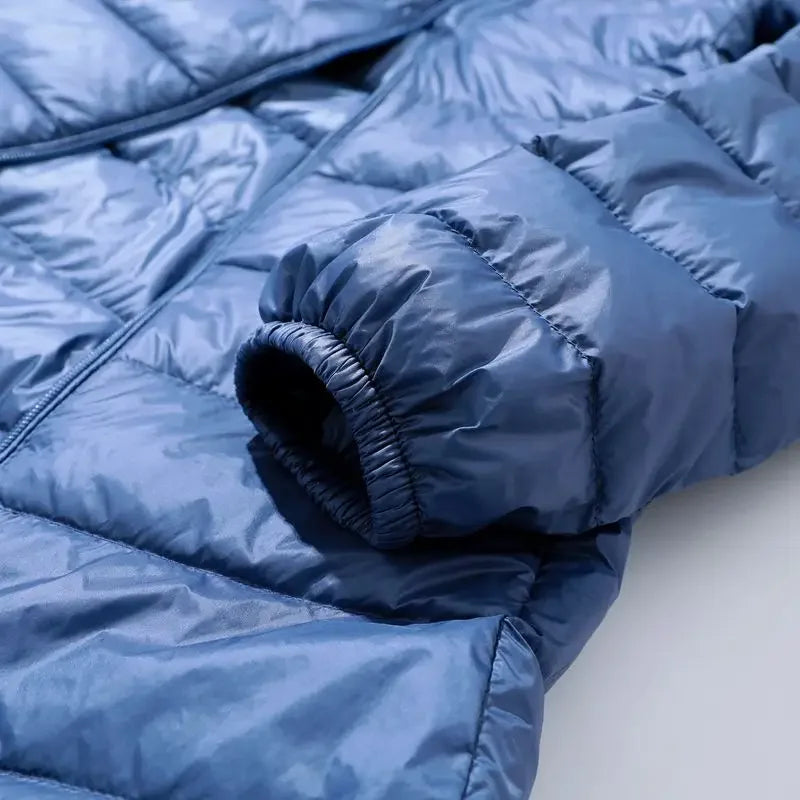 GR - Women's wearable puffer coat with detachable hood