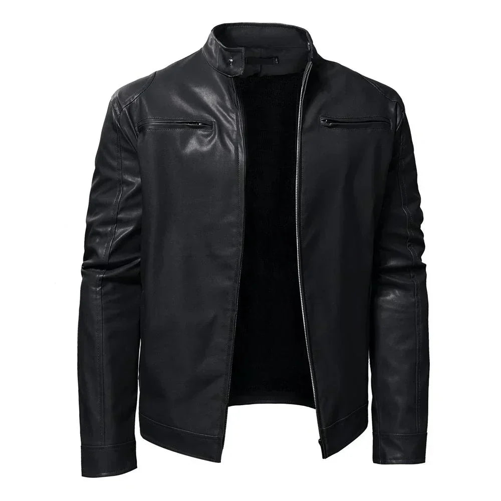 GR | Timeless leather jacket with biker flair