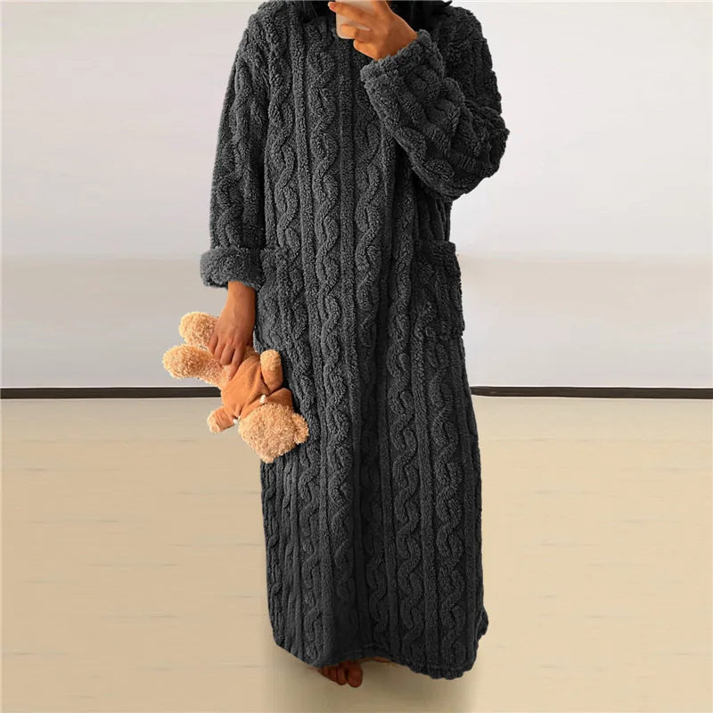 GR | Fleece Teddy Dress