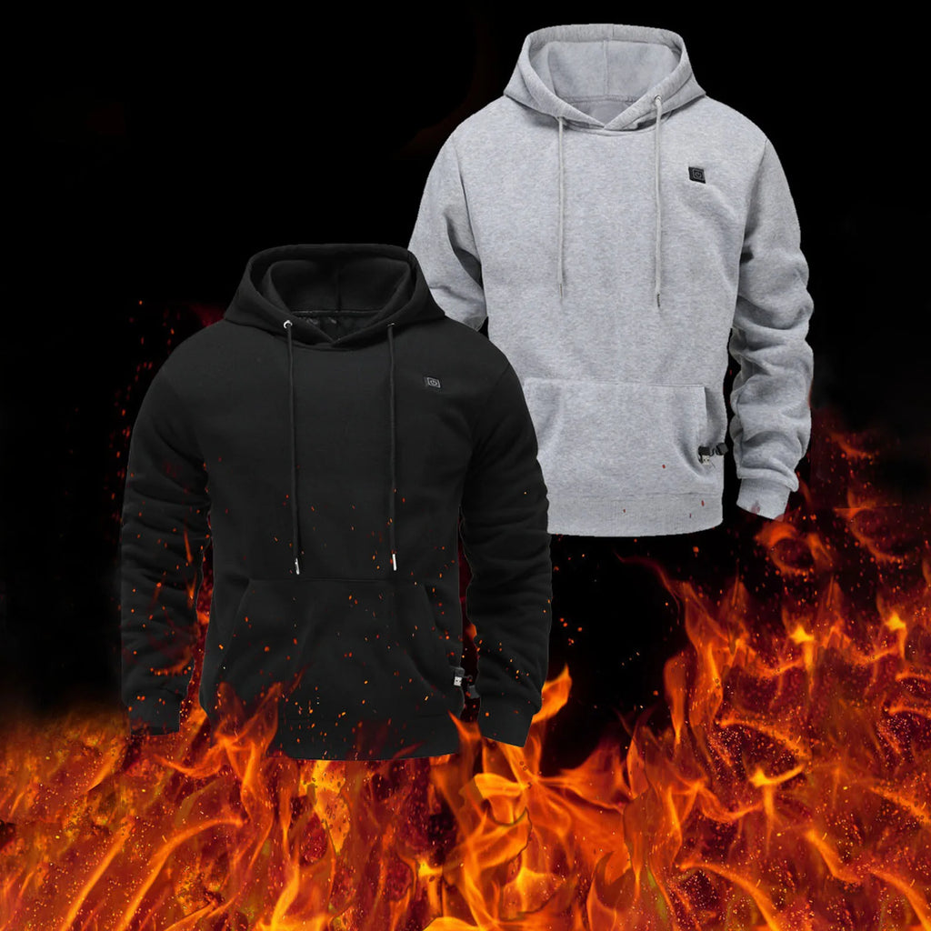 GR - Winter-Hoodie mit USB-Heizung