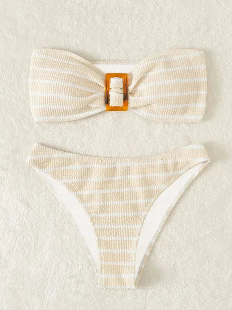 GR Bandeau Bikini Set