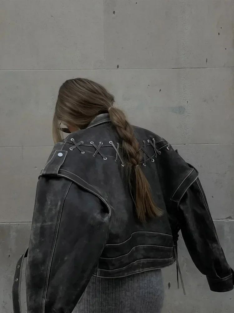 GR | See Vegan Leather Jacket Timeless and Sustainable