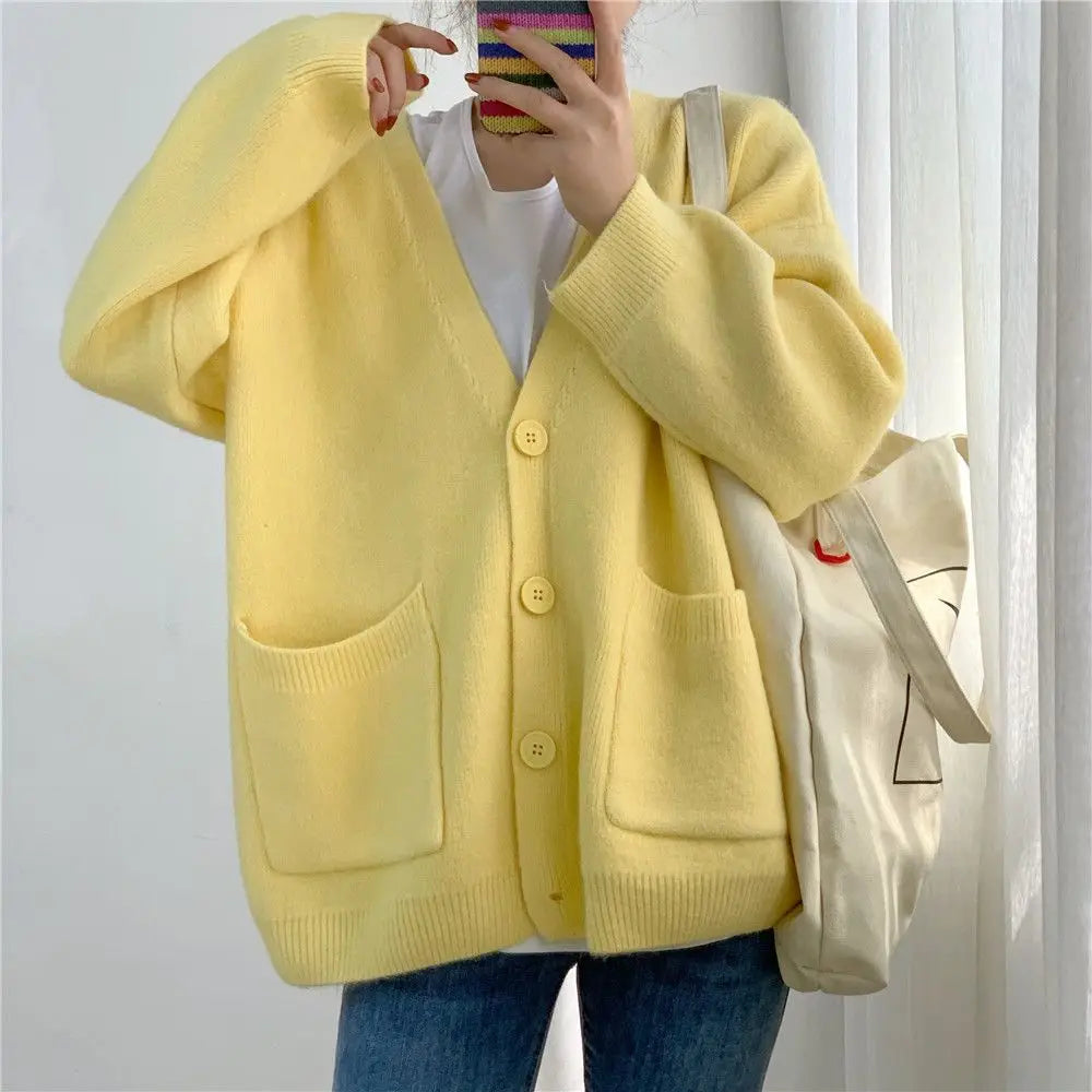GR | Klassische Strickjacke Mit Knöpfen Für Zeitlosen Komfort Für Frauen