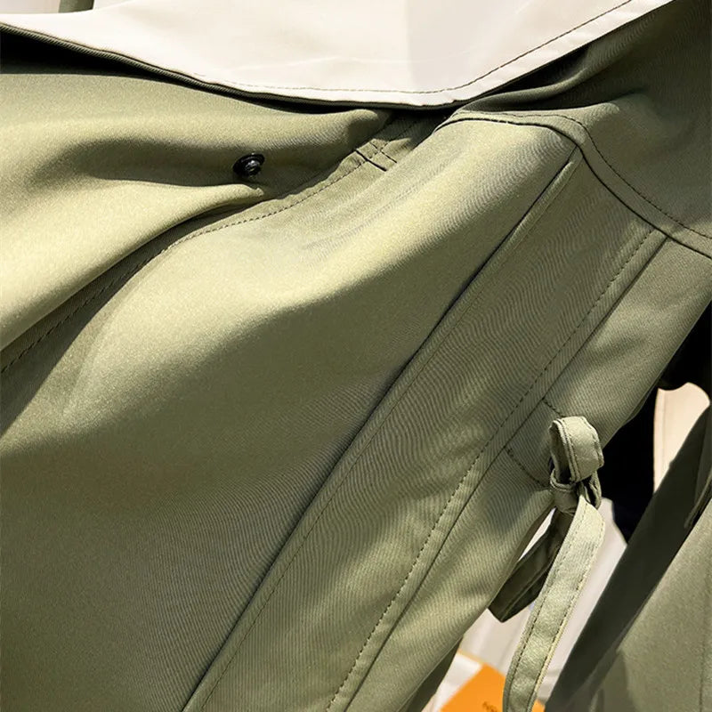 GR | Stylish water-repellent trench coat