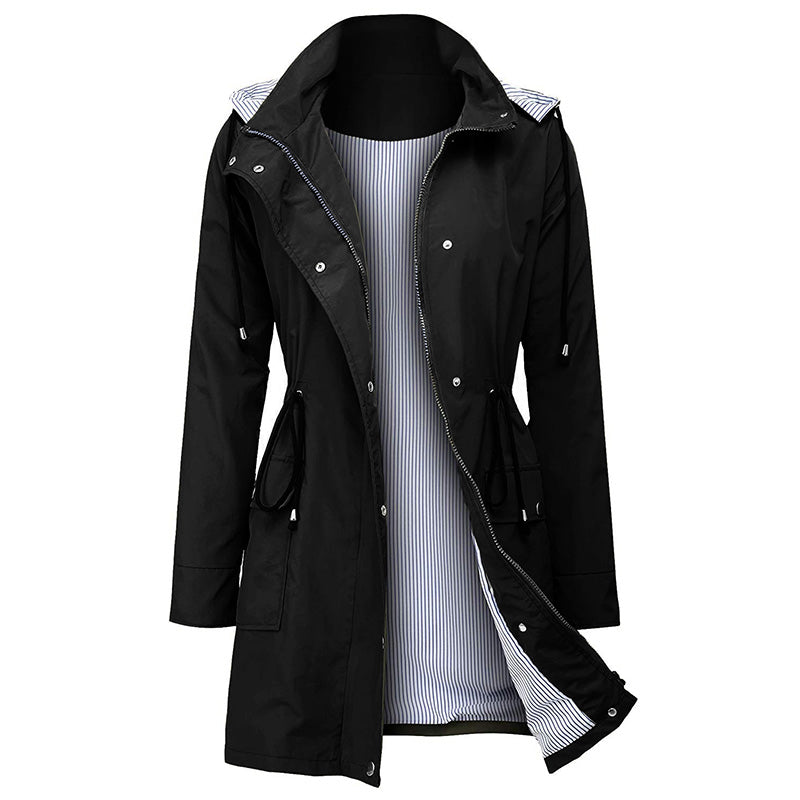 GR Wonder Hooded Waterproof Long Coat