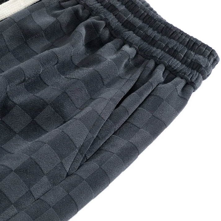 GR | Stylische Jogginghose Mit Karomuster