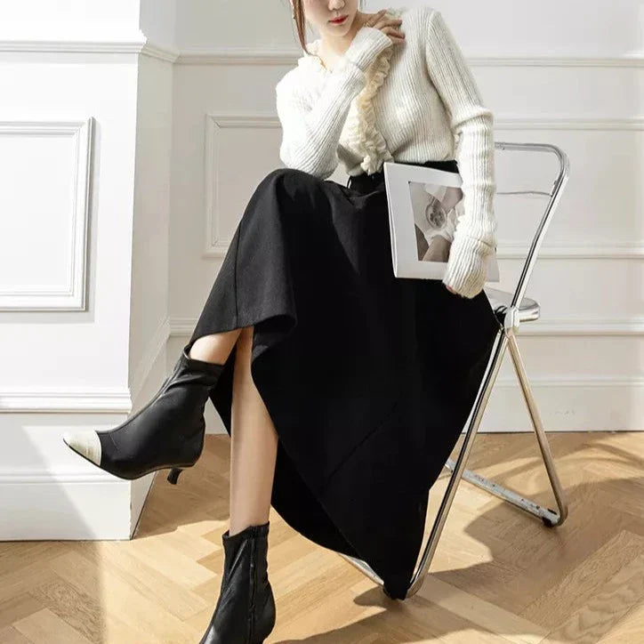 GR Elegante Wolle Röcke