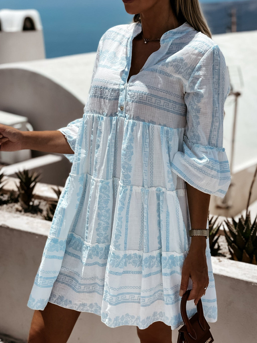 GR | Boho layered tunic dress Millana