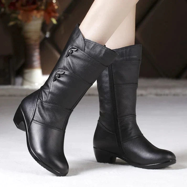 GR – Leather winter boots – Women 