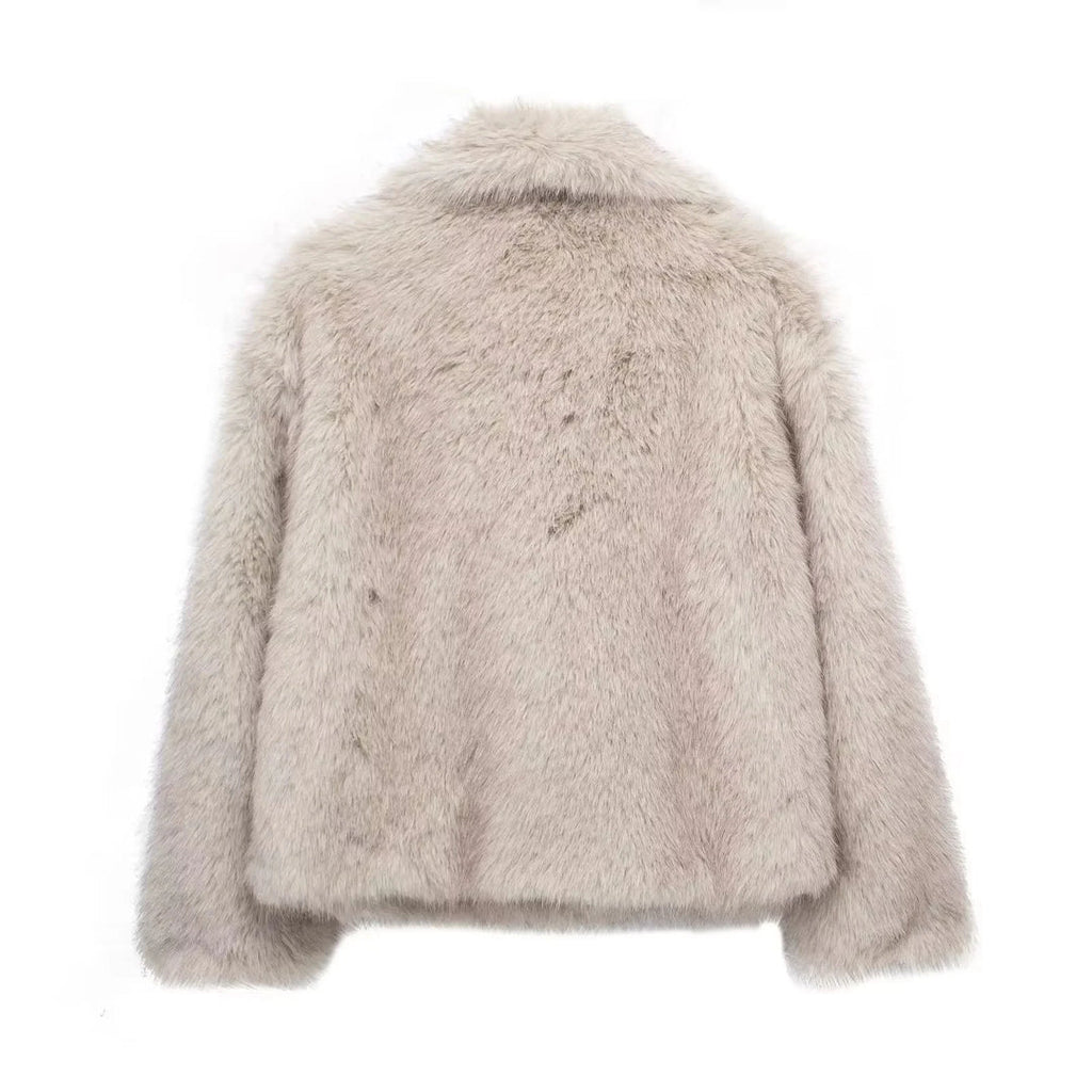 GR | Eco-fur coat