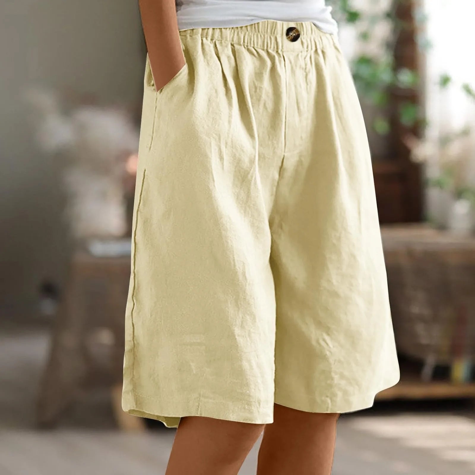 GR | Premium Cotton-Linen Women's Trousers 