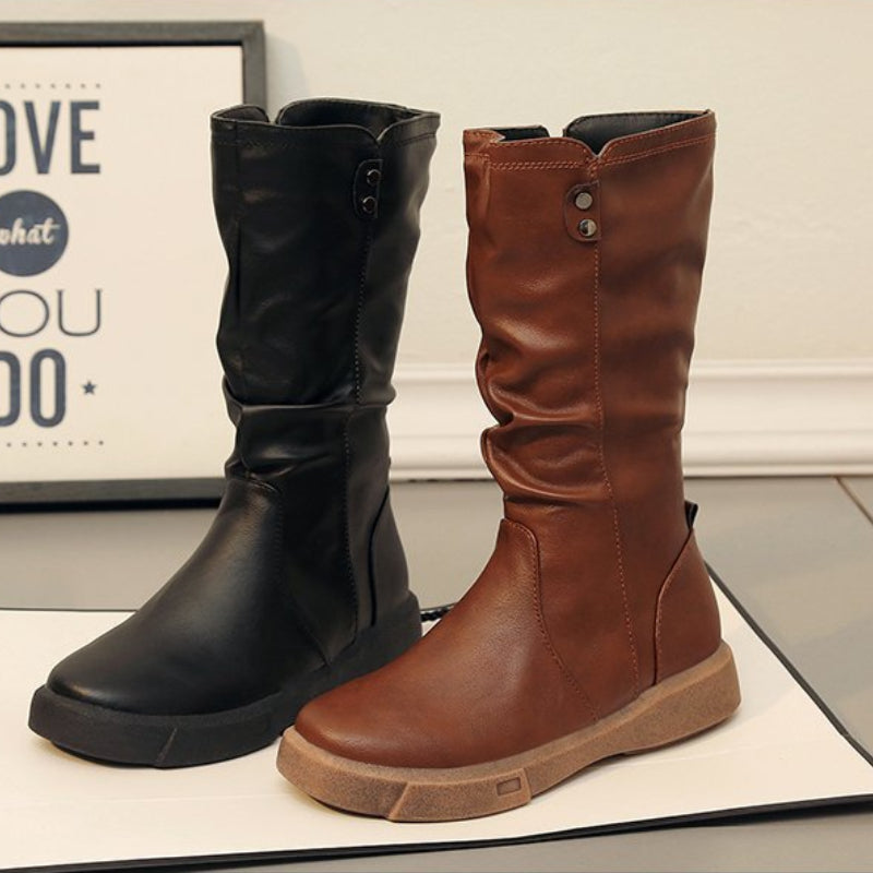 GR | Leather winter boots 100% waterproof