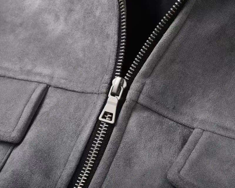 GR | Streetwear Jacket with Cotton Blend for Comfortable Style