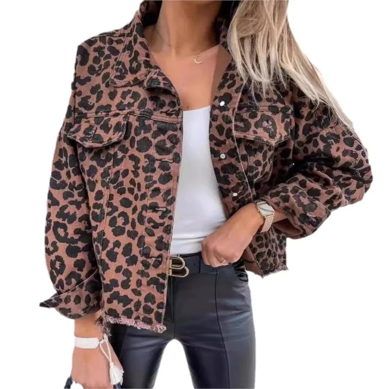 GR | Comfortable, chic leopard-print jacket