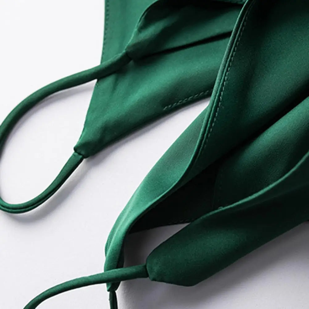 GR | Satin Unterhemd Mit Spaghettiträgern Für Damen