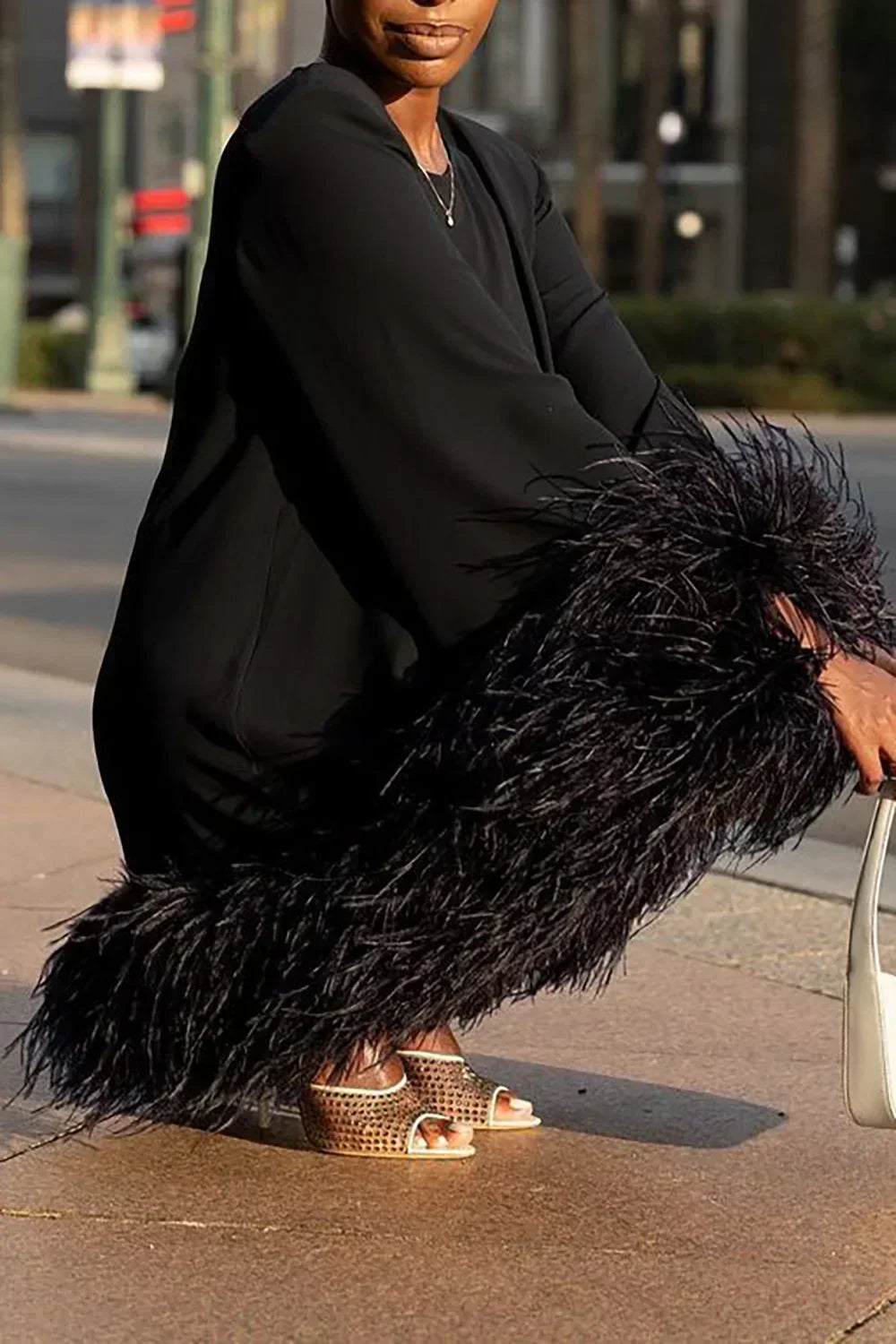 GR | Lebhafte Statement Kleid