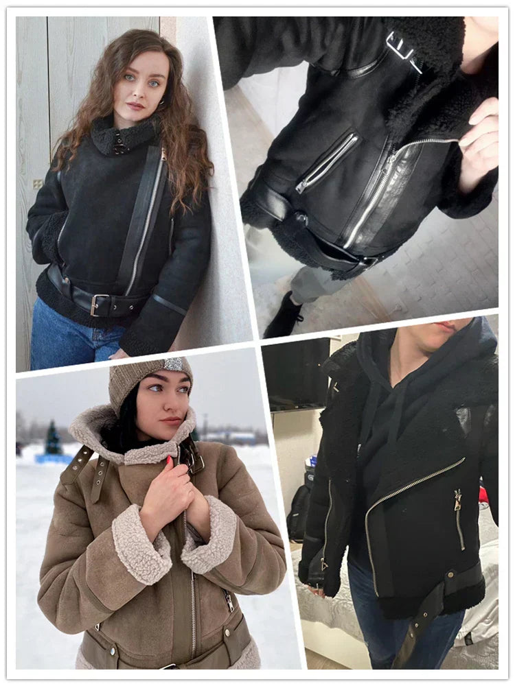 GR - Thick Warm Suede Jacket