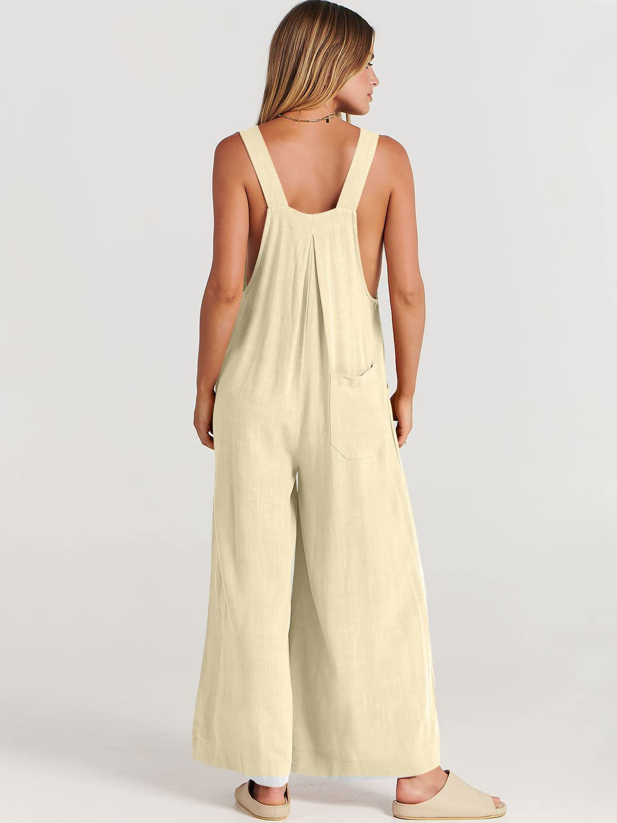 Rosabella™️ - Sleeveless Wide-Leg Jumpsuit