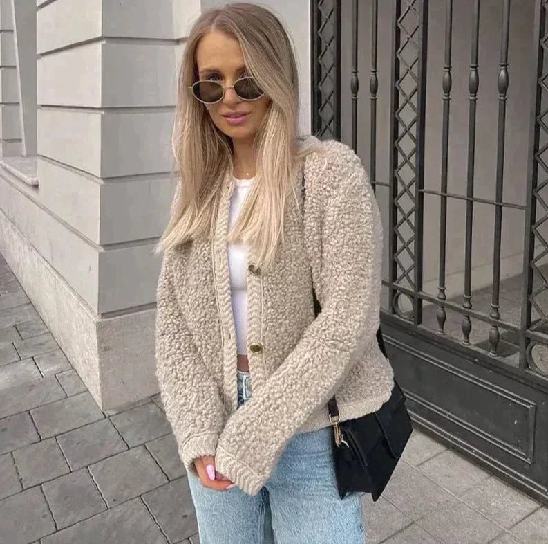 GR | Teddy-Cardigan