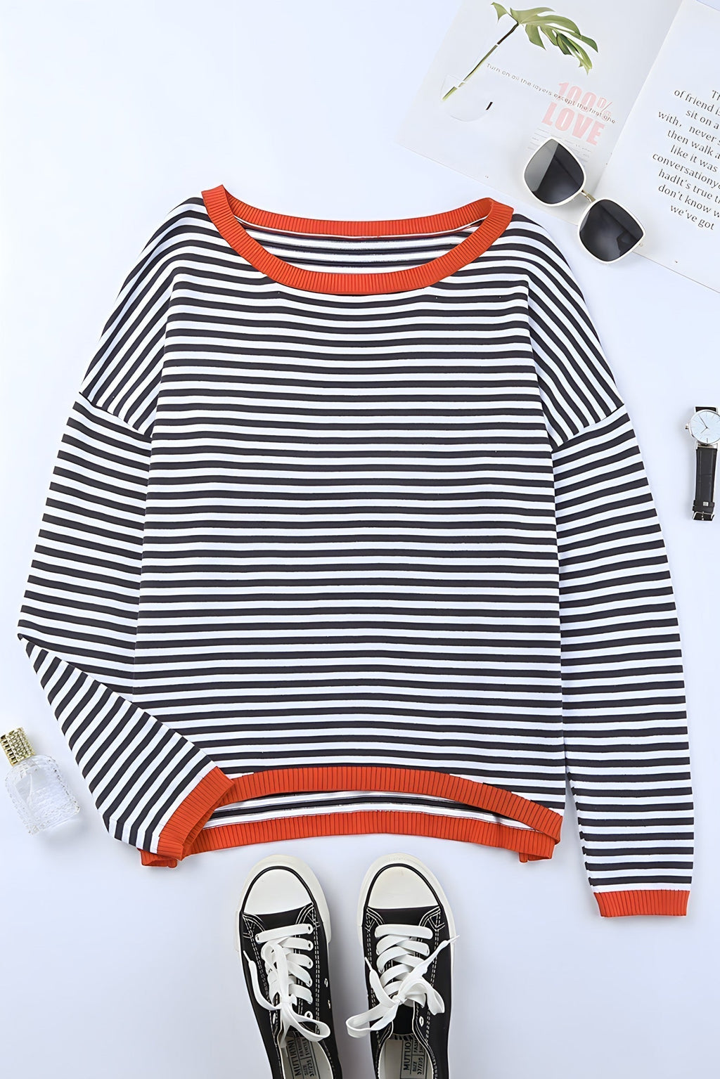 GR | Gestreifter Pullover