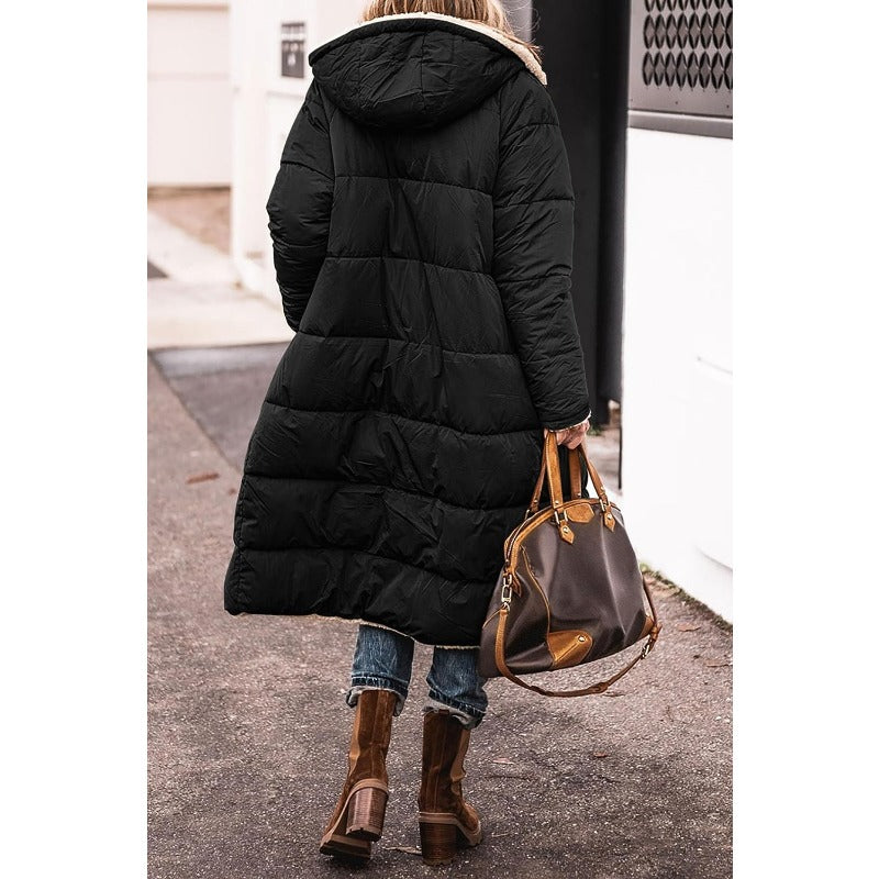 GR | Double-breasted reversible jacket for women