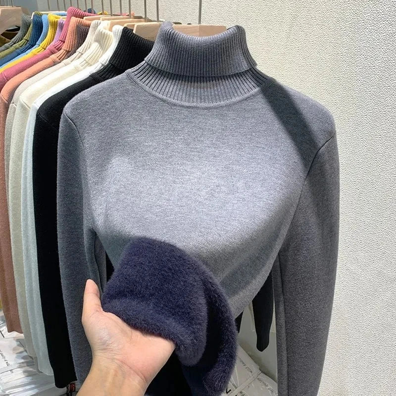 GR | Turtleneck sweater with soft lining