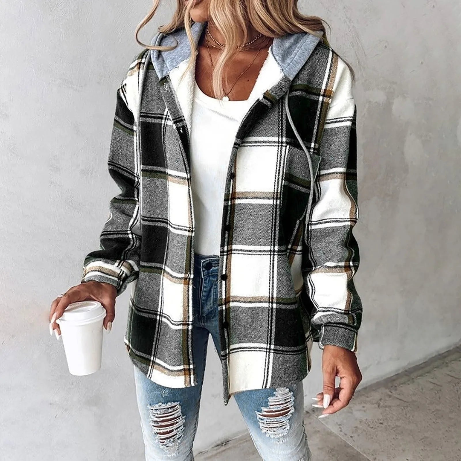 GR | Fashionable warm autumn jacket