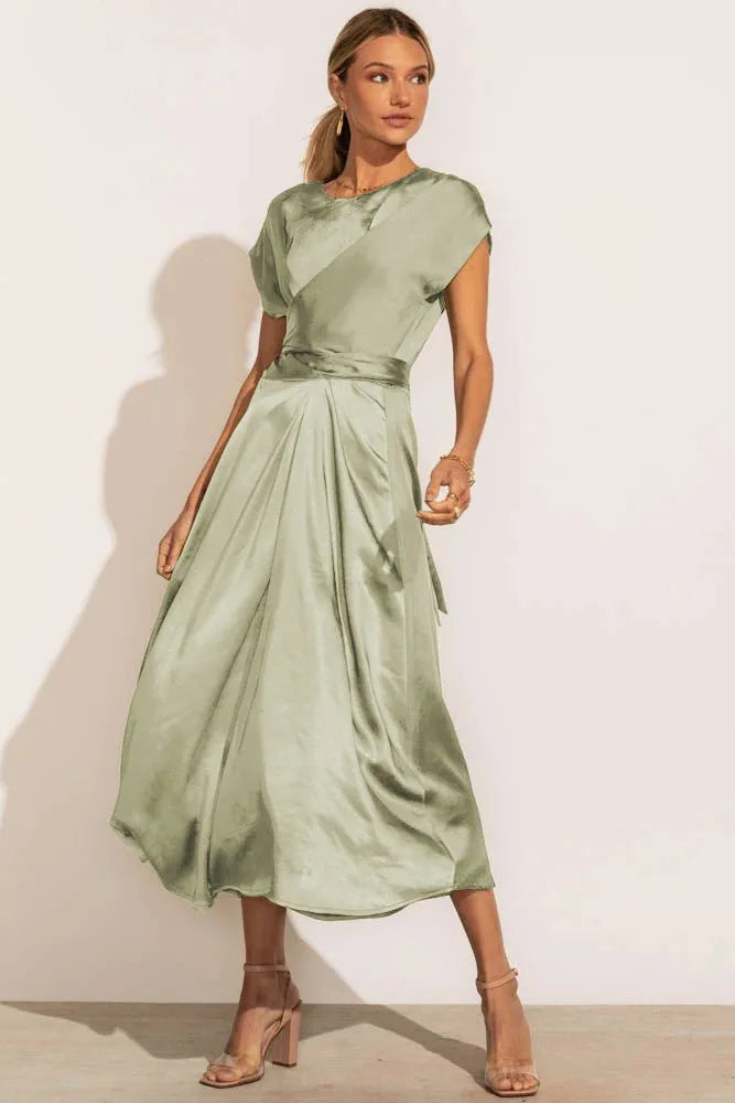 GR | Elegantes Partykleid Aus Satinseide